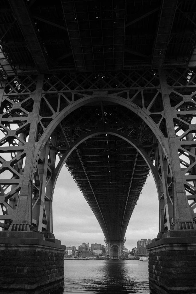 Photo by Seva Kruhlov: https://www.pexels.com/photo/low-angle-shot-george-washington-bridge-11153818/