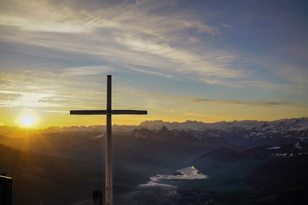 Cross on a Mountain